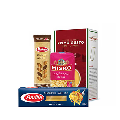  Ζυμαρικά - Όσπρια