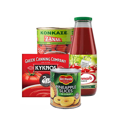 Λαχανικά Κονσέρβα - Χάρτινη Συσκευασία