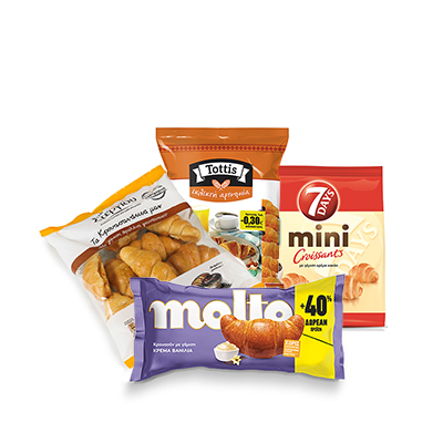 Κουλουράκια, Κρουασάν, Προϊόντα Ζύμης