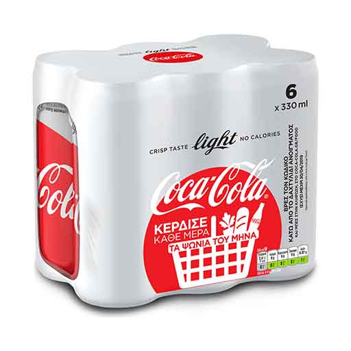 coca-cola-light-kouti-6*330ml