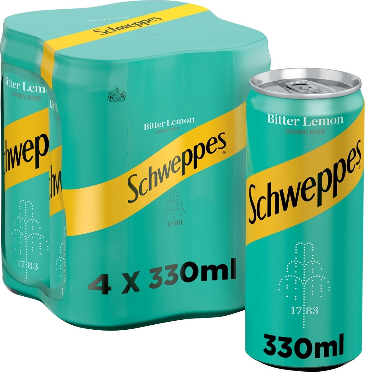 schweppes-bitter-lemon-4*330ml